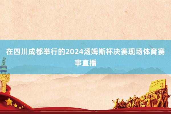 在四川成都举行的2024汤姆斯杯决赛现场体育赛事直播